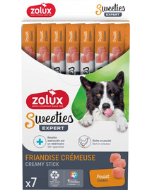 ZOLUX SWEETIES kreminiai šunų skanėstai su vištiena 7x14g