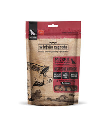 Wieprzowe wątróbki przysmak dla psa 100 g