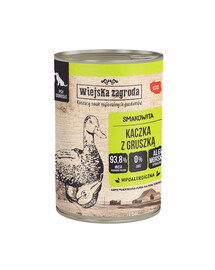 WIEJSKA ZAGRODA Antiena su kriaušėmis, 24 × 400 g – drėgnas maistas šunims