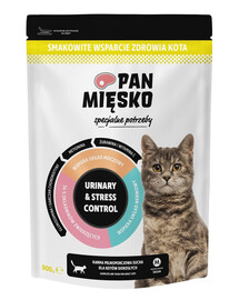 PAN MIŠKO Specialiosios poreikiai Urinary & Stress Control katėms 800 g