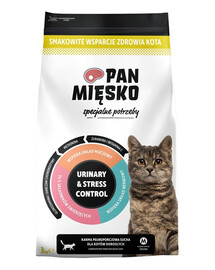 PAN MIŠKO Specialiosios poreikiai Urinary & Stress Control katėms 3 kg