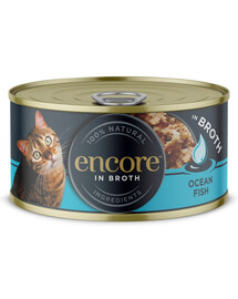 ENCORE Cat Ocean Fish in Broth žuvys vandenynuose sultinyje 70 g