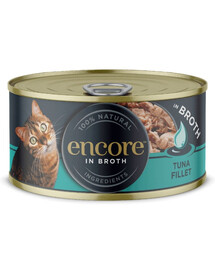 ENCORE Cat Tuna Fillet in Broth filet su tunu sultinyje 70 g