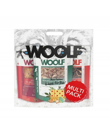 WOOLF Multipack Christmas 3x100g skanėstai šunims