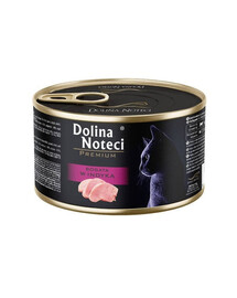 DOLINA NOTECI Premium Turtingas su kalakutiena drėgnas maistas katėms 185 g