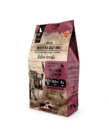 WIEJSKA ZAGRODA Miško skoniai Jautiena su traškia laukine kiaule L 2x2 kg