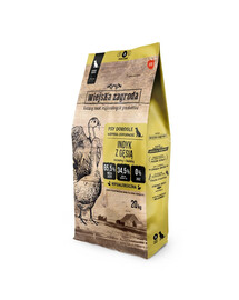 WIEJSKA ZAGRODA Turkijos ir žąsų šunų ėdalas granulės M 2x20 kg