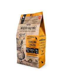 WIEJSKA ZAGRODA Avienos ir antienos šunų ėdalas S 2x9 kg