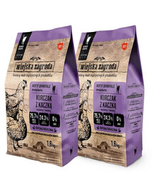 WIEJSKA ZAGRODA Vištiena su antis 2x1,6 kg