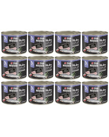 PAN MIĘSKO Kalakotų maistas su kalakutiena ir lašiša 12x200 g