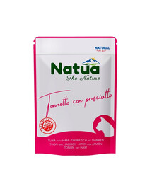 NATUA Natural Tunžinys su kumpiu želė pakuotėje katėms 70 g