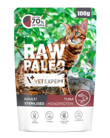 Monoprotein Adult Sterilised Cat Tuna 100 g dla kotów dorosłych i sterylizowanych z tuńczykiem