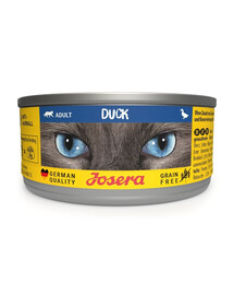 JOSERA Adult Duck 85g drėgna maistas katėms su antis