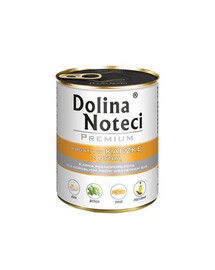 DOLINA NOTECI Mix Aukščiausios kokybės skoniai, turtingi vištienos ir antienos su moliūgais, 24 x 800 g