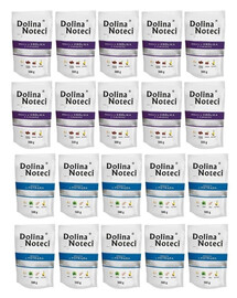 DOLINA NOTECI Premium Mix Turtingas upėtakiais ir triušiena su spanguolėmis 20x500 g