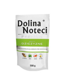 DOLINA NOTECI Premium įvairių skonių rinkinys su žvėriena ir jautiena 20x500 g
