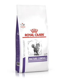 ROYAL CANIN Mature Consult 2x1.5 kg sausas maistas suaugusiems katėms, vyresnėms nei 7 metų, be akivaizdžių senėjimo požymių