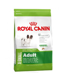 ROYAL CANIN X-Small adult 6x500g maistas mažų veislių šunims