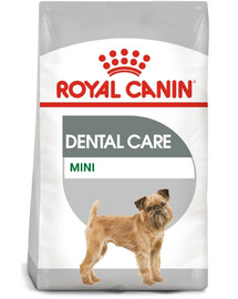 ROYAL CANIN CCN Mini Dental Care sausie maistas suaugusiems šunims, mažų veislių, mažinantis dantų akmenų susidarymą 4x1 kg