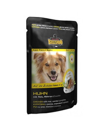 BELCANDO Finest Selection Huhn, 12 × 300 g – šlapias pašaras šunims su vištiena, ryžiais ir morkomis