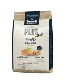 BOSCH Plus Upėtakis ir bulvės 4x1 kg