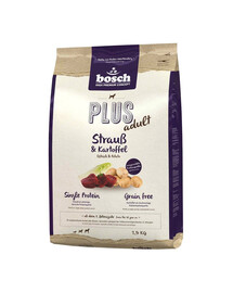BOSCH Plus su strutiena ir bulvėmis 1 kg x 4