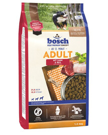 BOSCH Adult ėrienos mėsa su ryžiais, 4 x 1 kg
