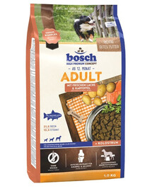 BOSCH Adult lašiša ir bulvės 4x1 kg