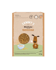BOSCH SAMMY’S Grūdų sausainiai šunims, 4 x 1 kg