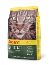 JOSERA NatureCat be grūdų 2x2 kg