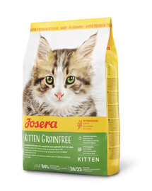 JOSERA Kitten GrainFree Sausas maistas kačiukams 6x400 g