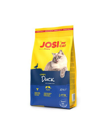 JOSERA JosiCat Crispy Duck 4x1,9kg su ančių mėsa suaugusiems katėms