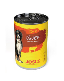 JOSERA JosiDog Jautienos paštetas 24x400g suaugusiems šunims
