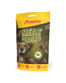 JOSERA Meat Hearts Turkey mokymo skanėstai su kalakutiena 12x70g