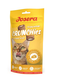 JOSERA Crunchies with Cheese 12x60 g traškūs sūrio užkandžiai katėms