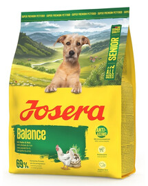 JOSERA Senior Balance 12x900g vyresniems šunims, kurių riebalų kiekis yra mažas