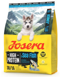 JOSERA High Protein Junior Sea Fish 6x900g baltymų turtingas maistas šuniukams