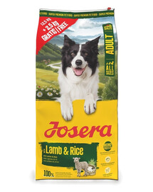 Lamb and Rice Adult monoproteinowa karma dla psów 12,5kg + 2,5kg gratis