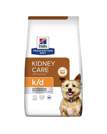 HILL'S Prescription Diet Canine k/d 4x1,5 kg šunų maistas, skirtas sergantiems inkstų ligomis