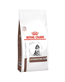 ROYAL CANIN Vet Diet Gastro Intestinal Junior 2x1 kg maistas šuniukams, turintiems virškinimo sutrikimų