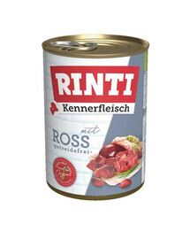 RINTI Kennerfleisch Konina 400 g šlapias šunų maistas