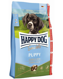 HAPPY DOG Profi Sensible Puppy 18 kg aviena ir ryžiai, sausa maistas šuniukams