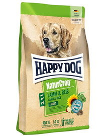 HAPPY DOG NaturCroq Lamm & Reis 11 kg aviena ir ryžiai, sausas maistas šunims