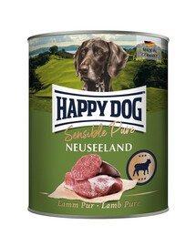 HAPPY DOG Sensible Pure Nowa Zelandia 800 g šlapio šunų ėdalo su ėriena