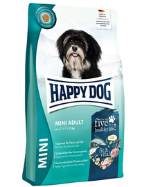 HAPPY DOG Fit & Vital Adult Mini 4 kg sausa maistas mažų veislių šunims