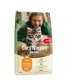 MERA Cat Nature Kitten Chicken 10 kg vištiena, sausas maistas kačiukams