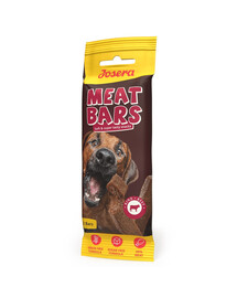JOSERA Meat Bars Beef džiovinti jautienos skanėstai batonėlių pavidalu, 12 x 40 g