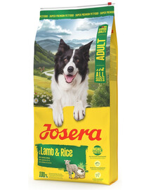 JOSERA Lamb and Rice Adult 2x12,5kg monoproteinų šunų maistas