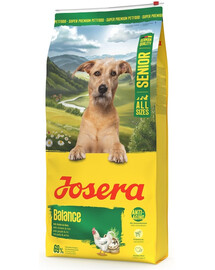 JOSERA Senior Balance 2x12,5kg vyresniems šunims, kurių riebalų kiekis yra mažas