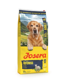 JOSERA Adult Optiness 2x12,5kg vidutinio ir didelio dydžio veislėms su dideliais granulėmis